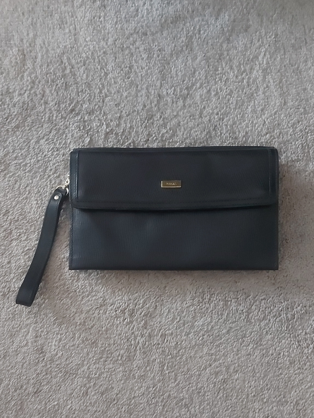 Bally vintage clutch/ wristlet bag